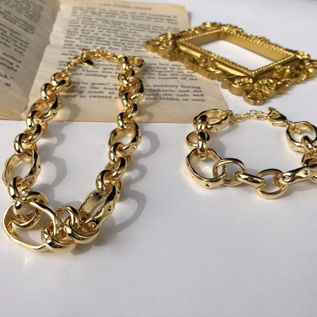 Chain bracelet and necklace