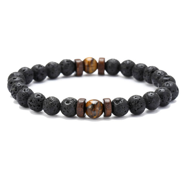 Lava bead bracelet