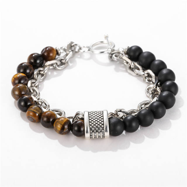 Chain bead together bracelet
