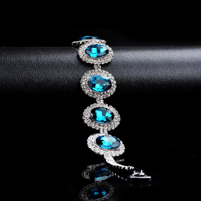 Rhinestone diamond bracelet