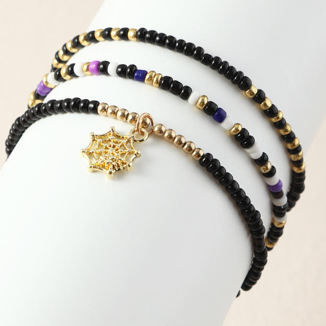 Seed bead bracelet