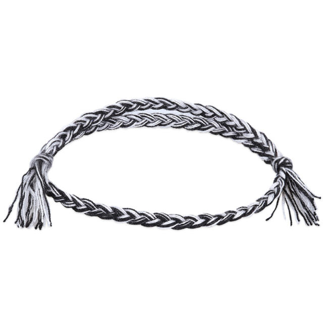 String braided bracelet
