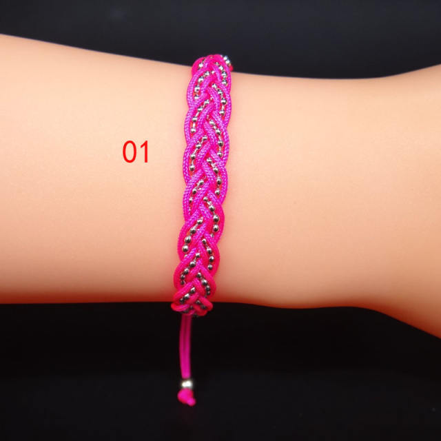 String braided bracelet