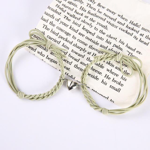 Magnetic string friendship bracelet