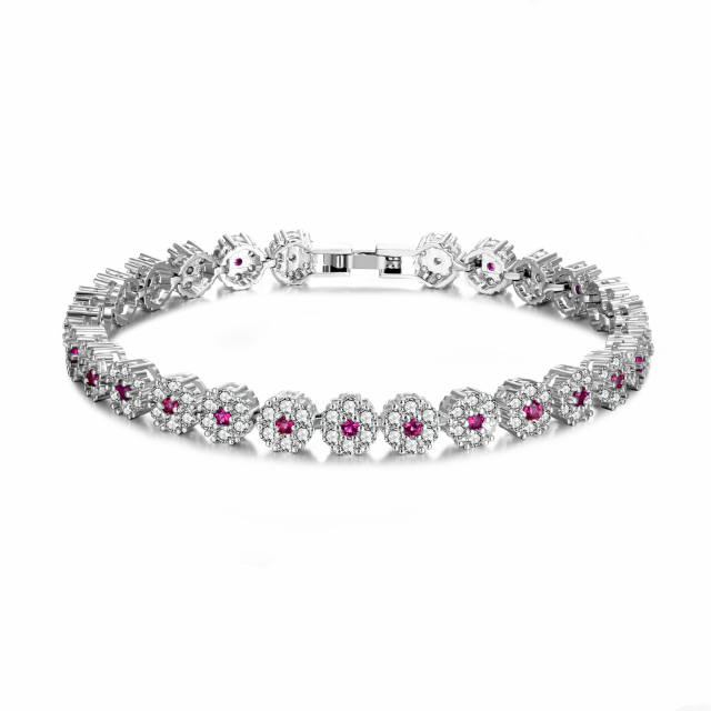 Cubic zirconia bracelet