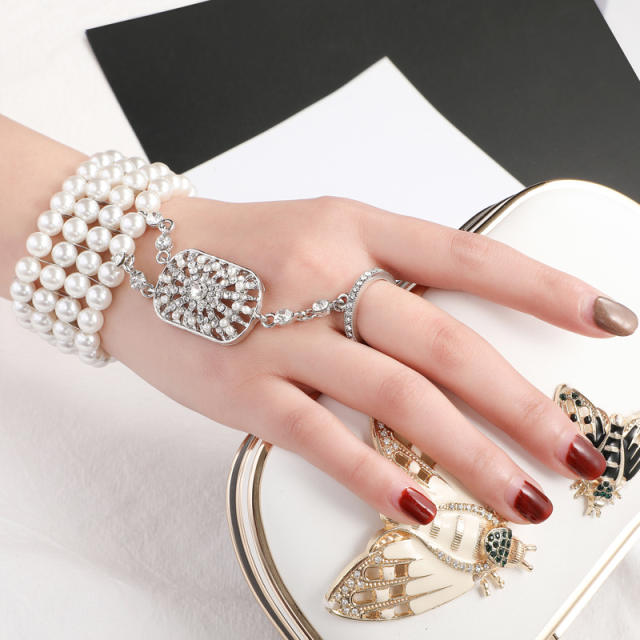 Finger ring bracelet The great gatsby