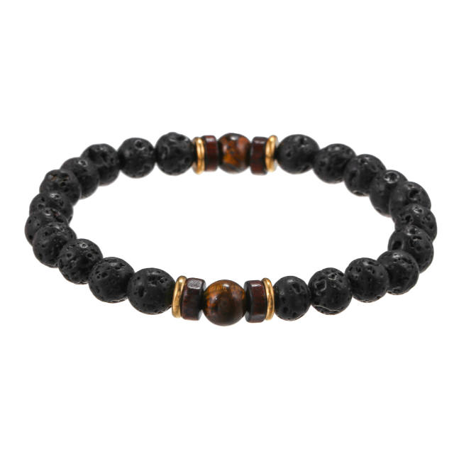 Lava bead bracelet