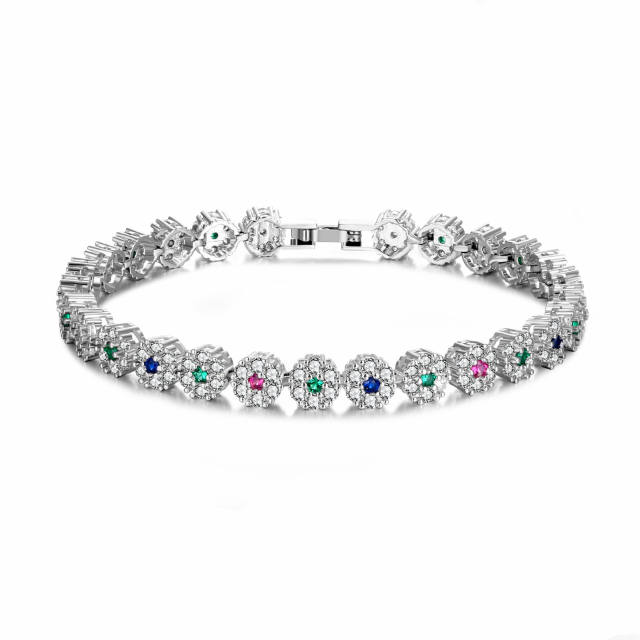 Cubic zirconia bracelet