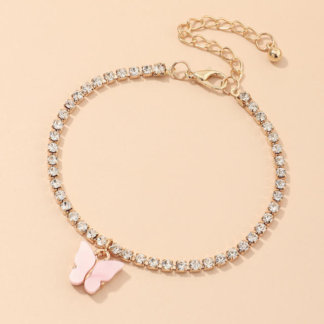 Charm tennis bracelet