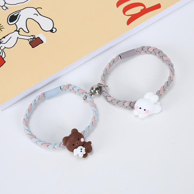 Magnetic string friendship bracelet