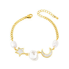 Pearl chain bracelet