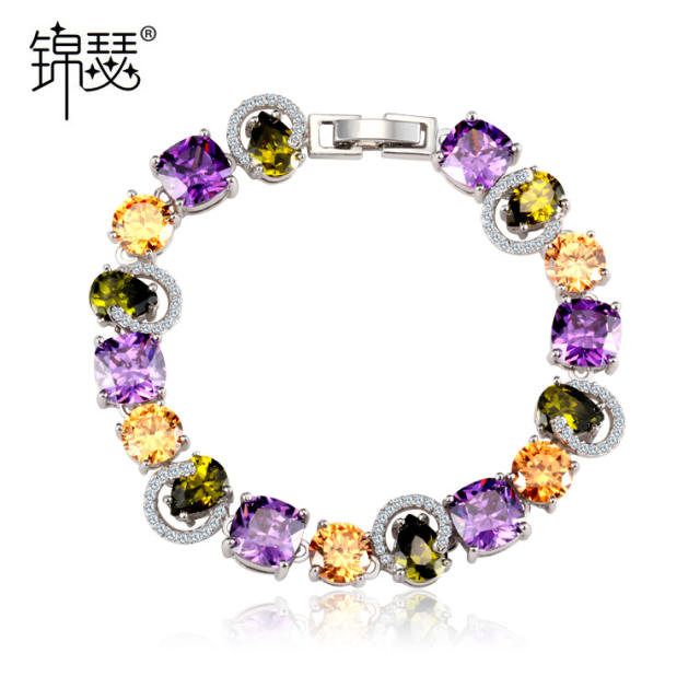 AAA+ cubic zirconia diamond bracelet