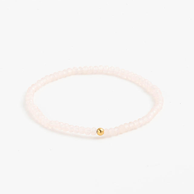 Small crysta bead bracelet