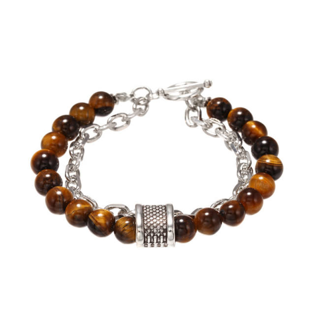 Chain bead together bracelet