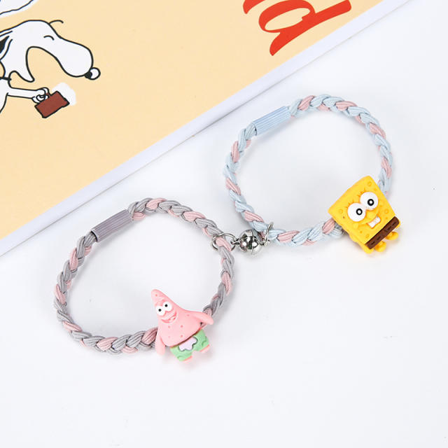 Magnetic string friendship bracelet