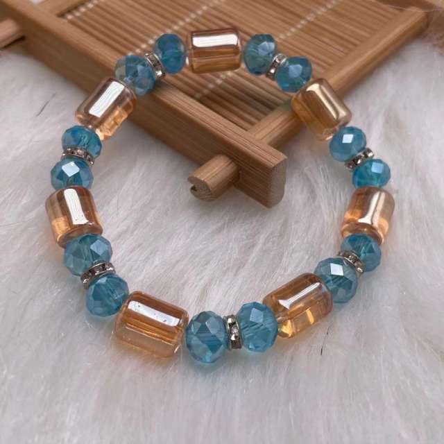 Color Crystal bead bracelet