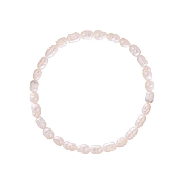 Natural pearl bracelet