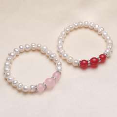 7mm Freshwater pearl bracelet
