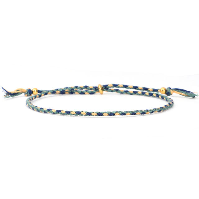 Bohemian braided bracelet