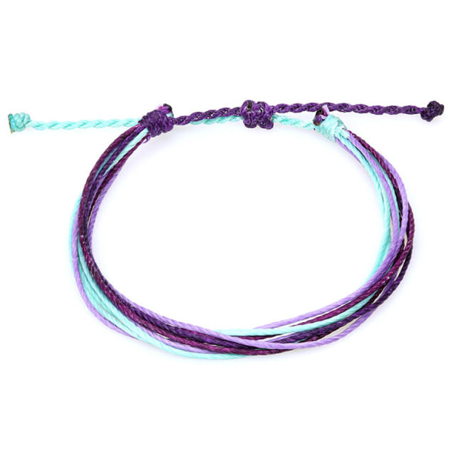 Boho color string bracelet