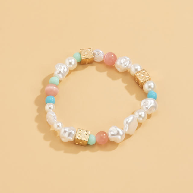 Baroque pearl bracelet