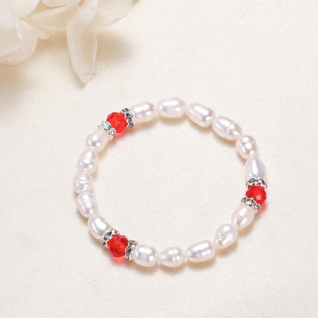 5mm 7mm Freshwater pearl bracelet