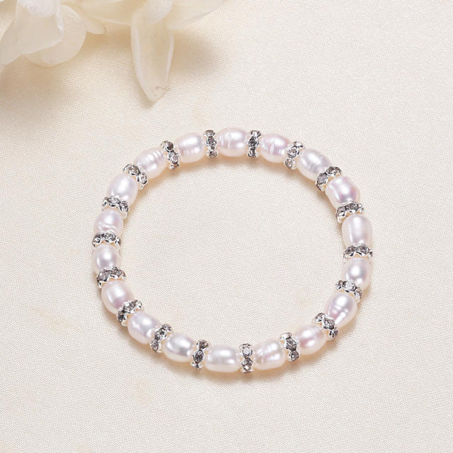 5mm 7mm Freshwater pearl bracelet