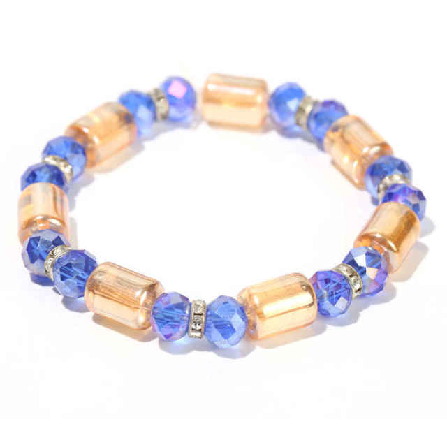 Color Crystal bead bracelet