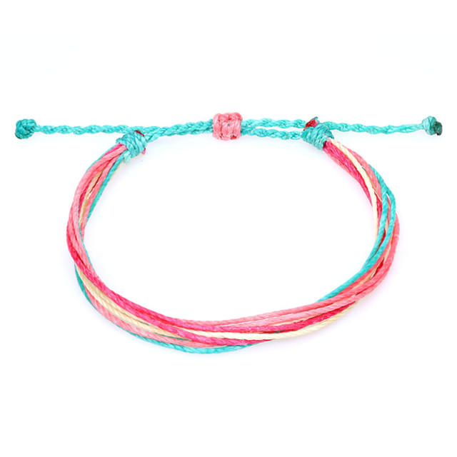 Boho color string bracelet