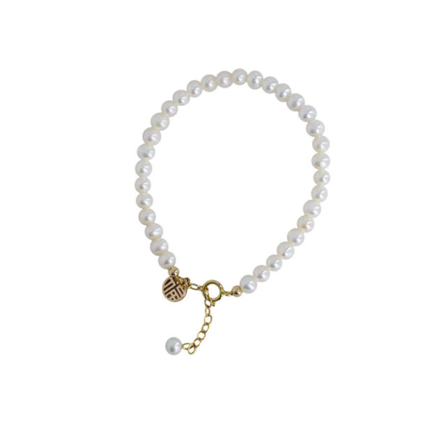 Pearl blessing bracelet