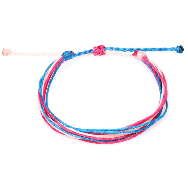 Boho color string bracelet