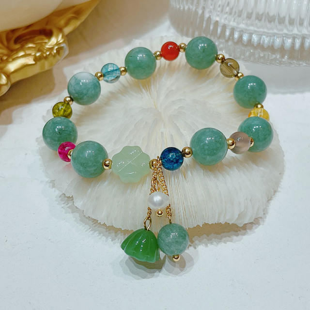 Chinese trend jade beads bracelet