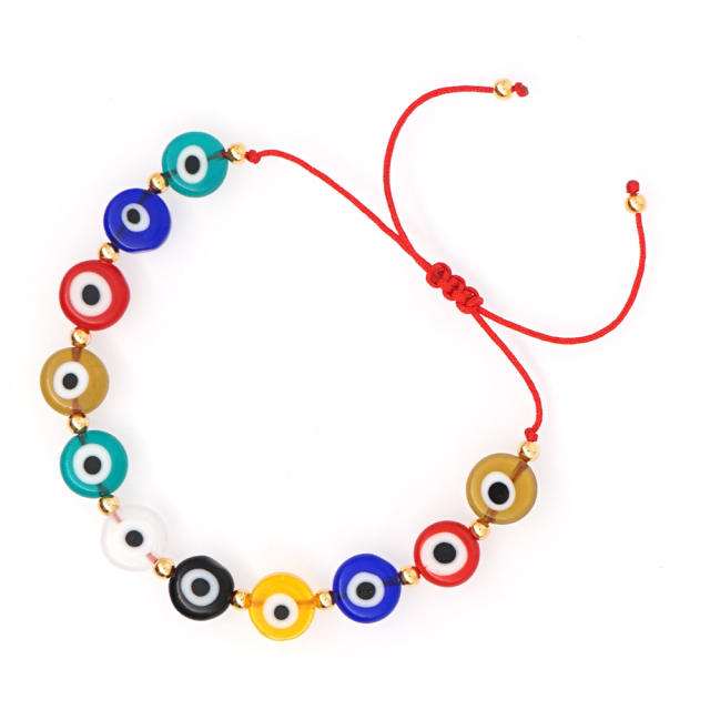 Boho evil eye bracelet