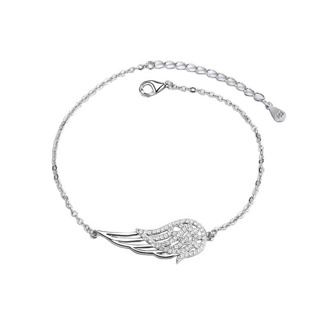 Classis angel wing S925 bracelet