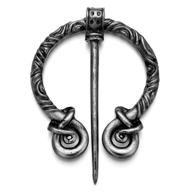 Vintage Viking brooch creative Viking metal buckle pin