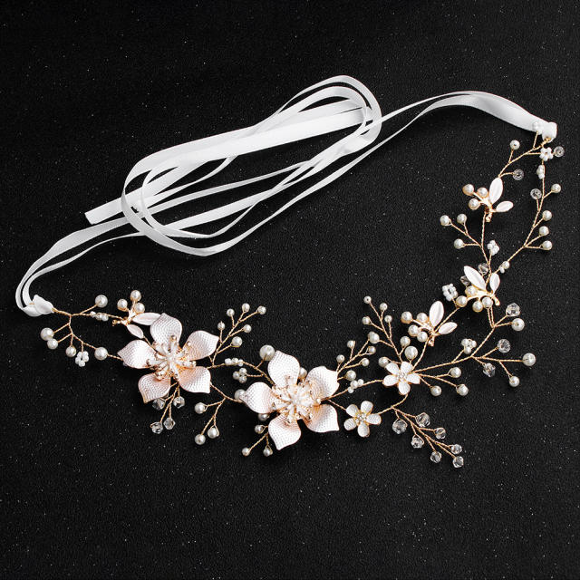 Flower bridal hair vines