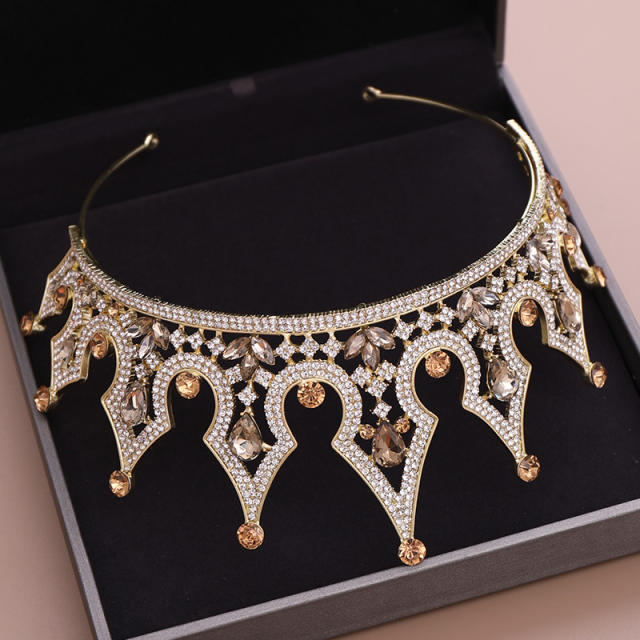 Princess bridal crown wedding jewelry