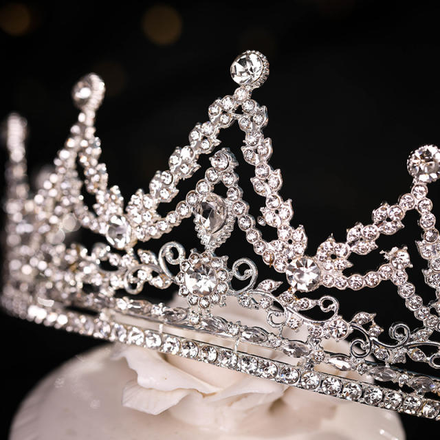 Occident fashion rhinestone crown for bride