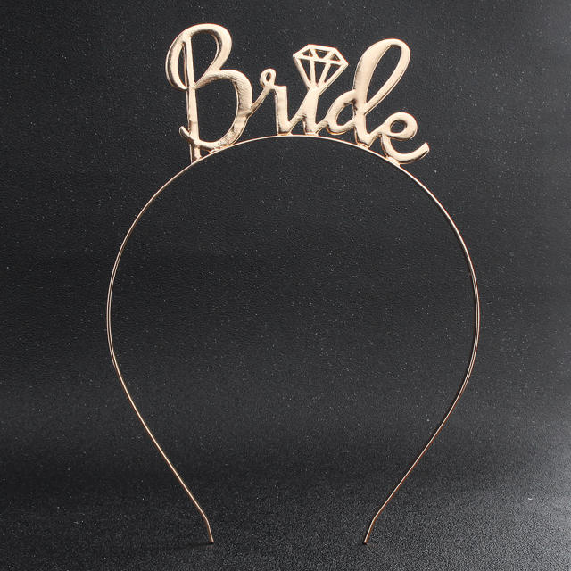Bride thin headband