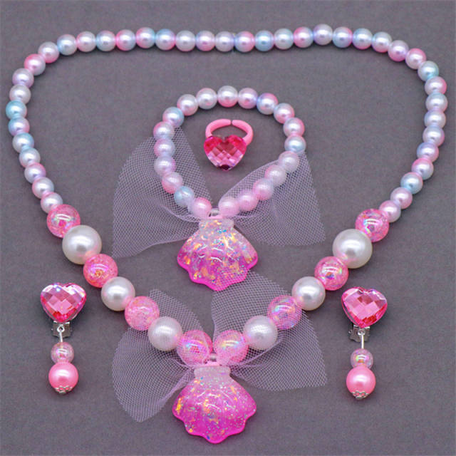 Ocean series baby girl jewelry set