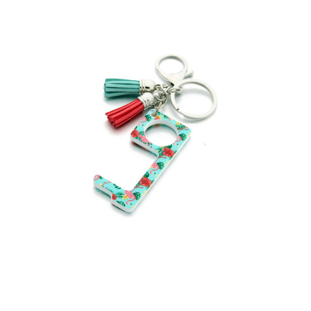 Door opener keychain