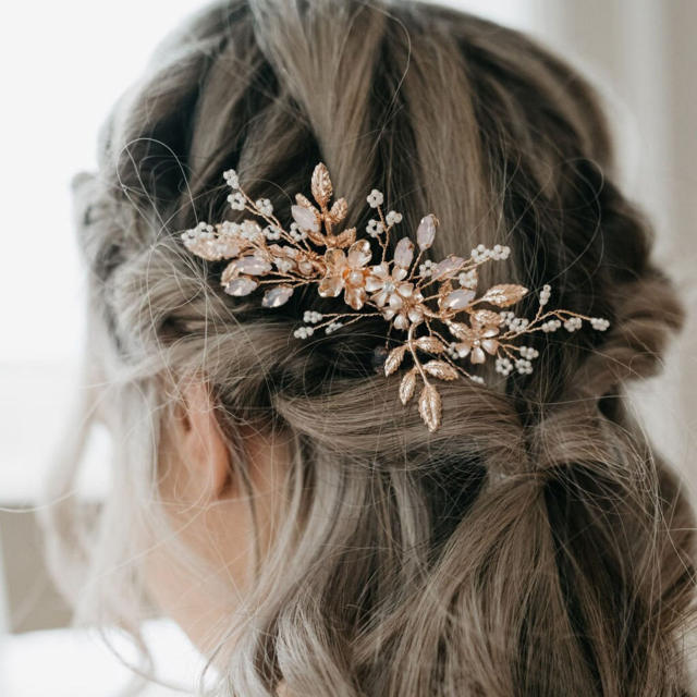 Korean fashion prettey bridal hair accessory
