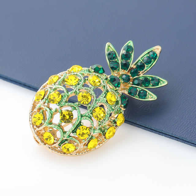 Cute pineapple brooch