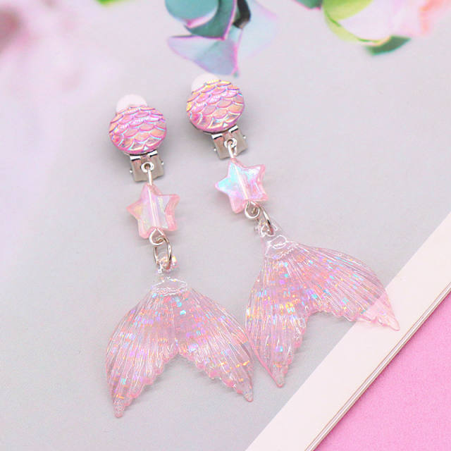 Cute tail beaded jewelry set for kids