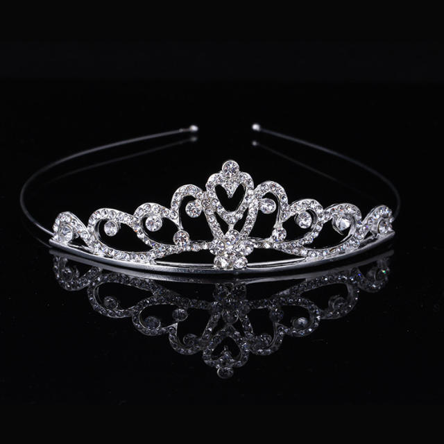 Rhinestone children crown