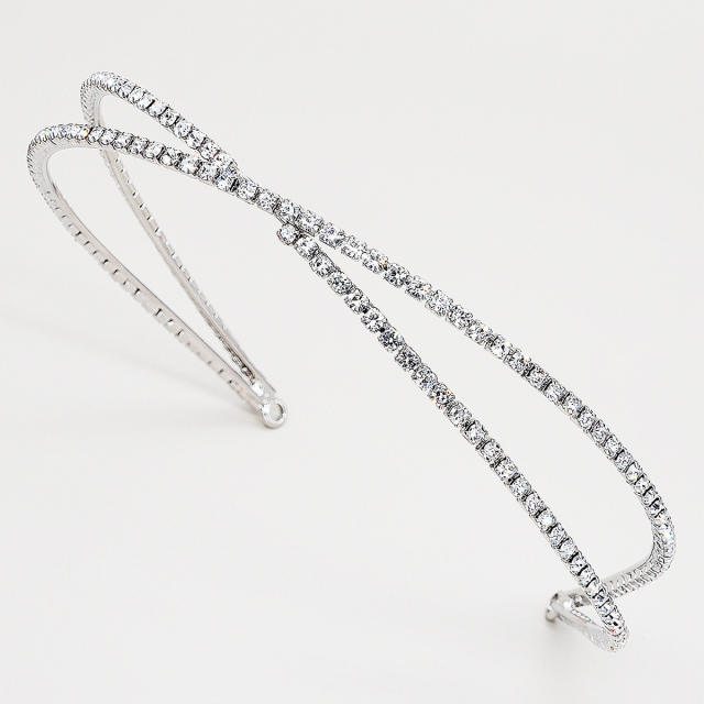 Rhinestone diamond bridal headband