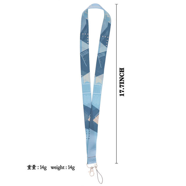 To be loved concise series lanyard keychain with card holder