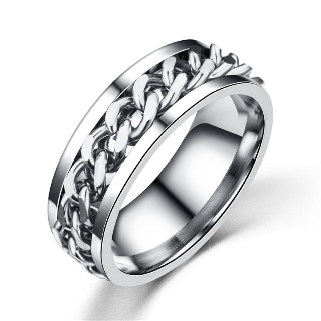 Hot sale stainless steel anxiety ring