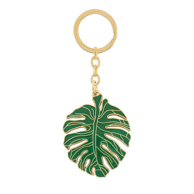 hollow Turtle Leaf keychain
