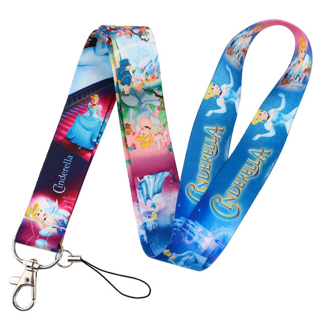 Mermaid Princess series lanyard keychain